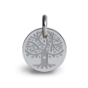 Médaille de baptême LOVETREE or blanc de la collection de bijoux pour enfants MIKADO.