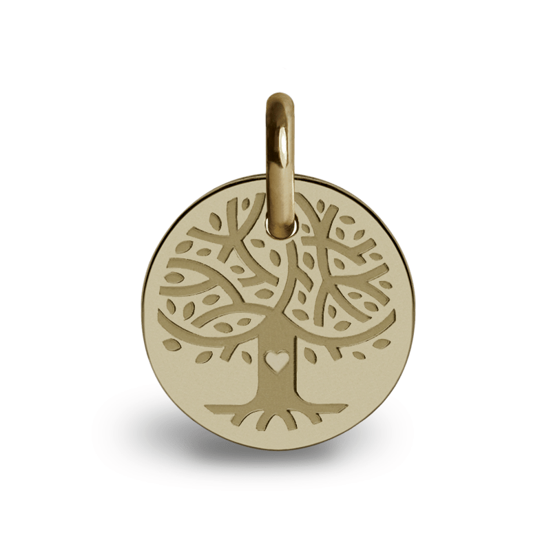 Médaille de baptême LOVETREE or jaune de la collection de bijoux pour enfants MIKADO.