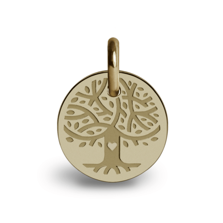 Médaille de baptême LOVETREE or jaune de la collection de bijoux pour enfants MIKADO.